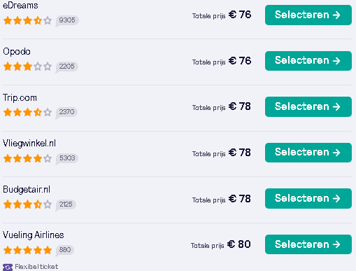 vliegtickets wanneer goedkoop