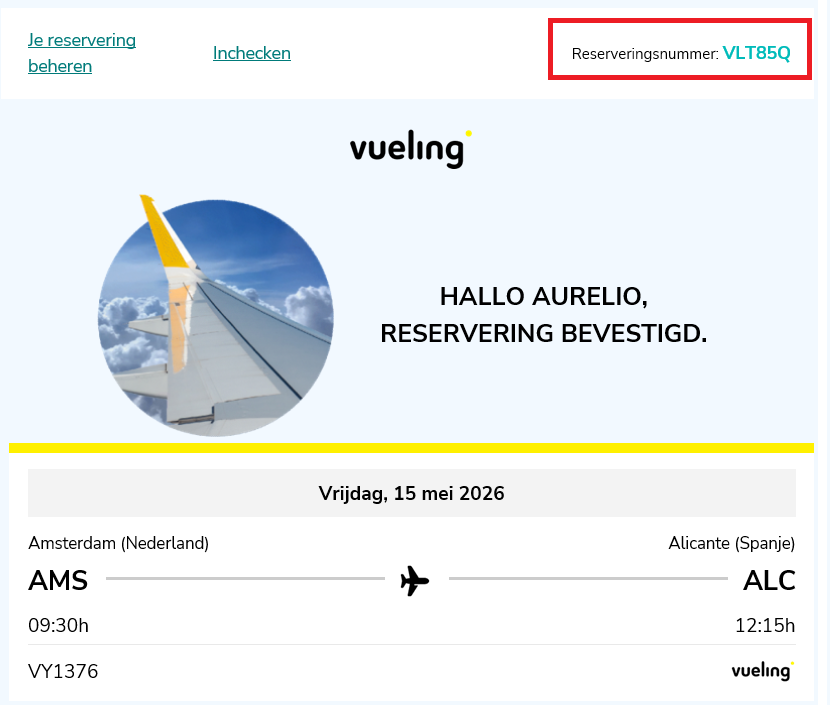 vueling tickets
