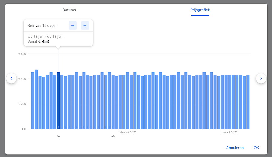 wanneer vliegtickets goedkoper