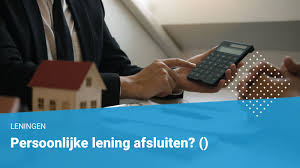 goedkope persoonlijke lening