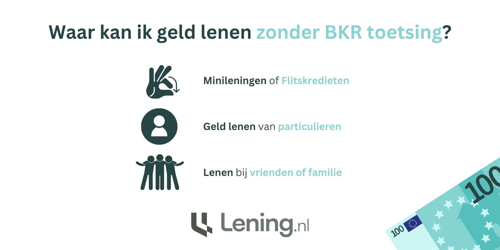 lening zonder bkr