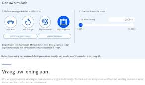persoonlijke lening
