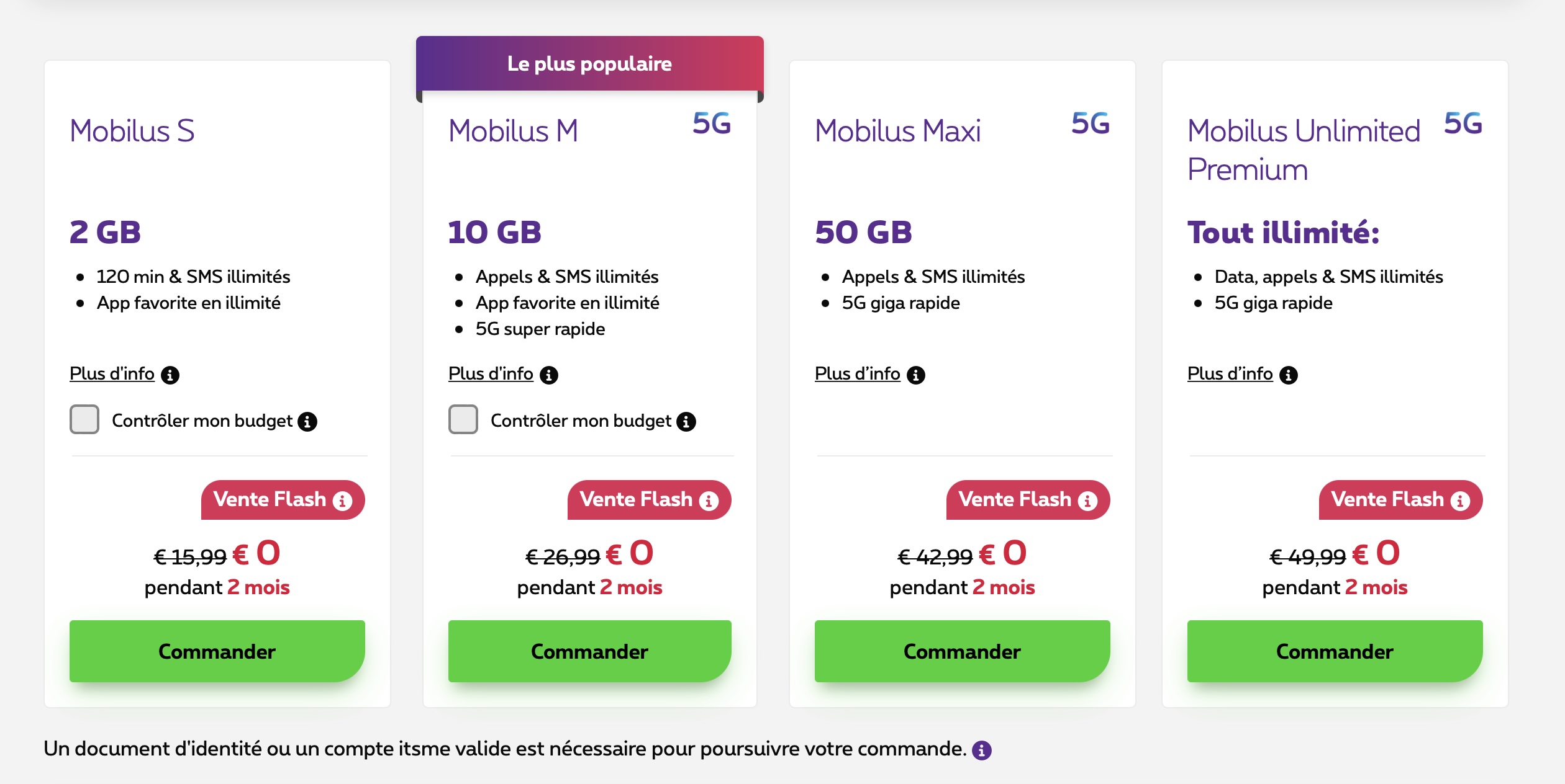 proximus mobile abonnement